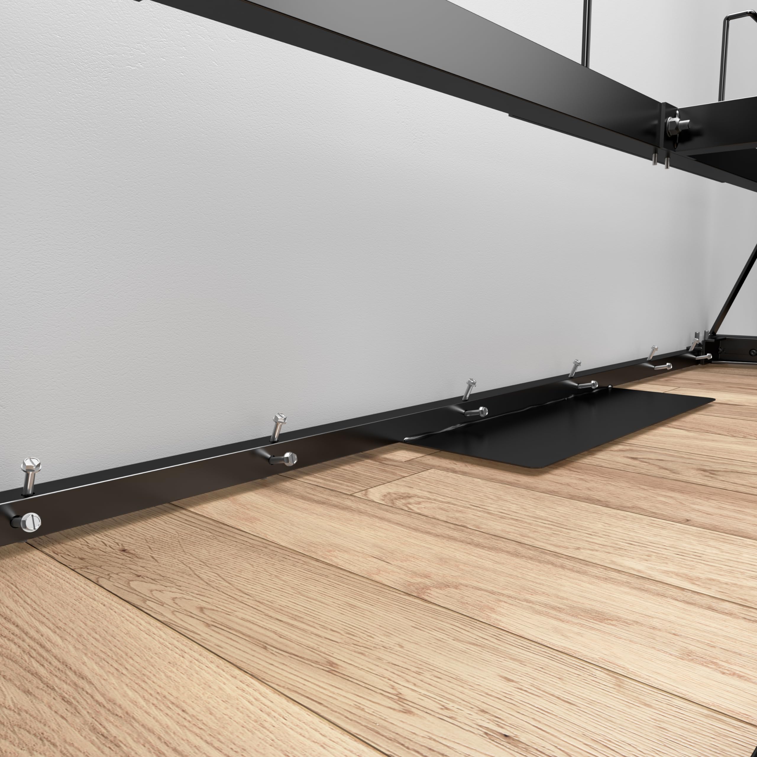 White Full WALL BED-07